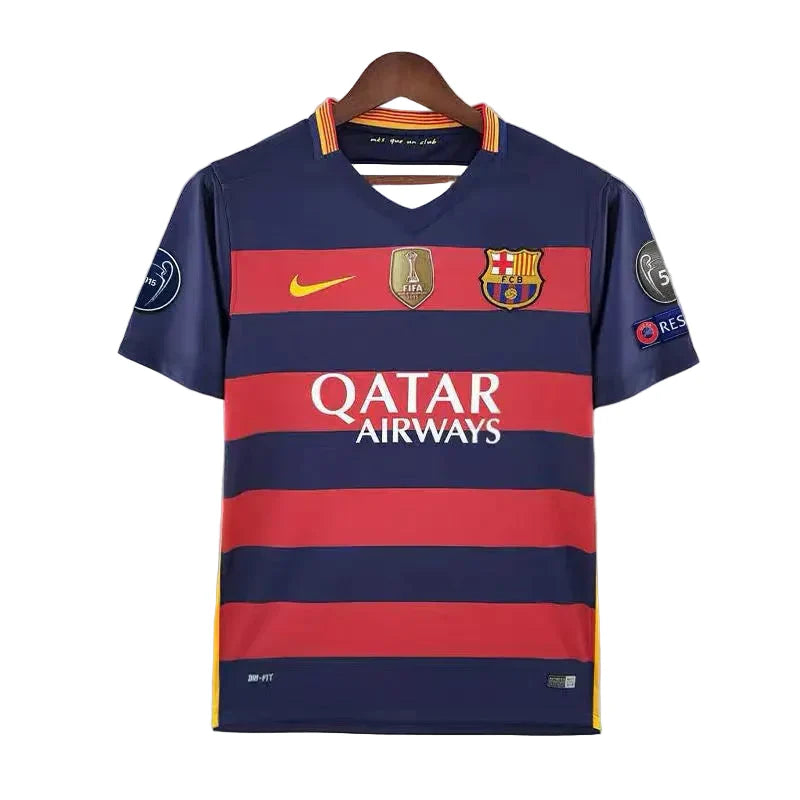Tricou Barcelona Neymar Jr home retro kit