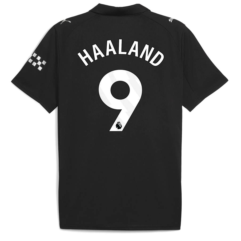 Tricou City Haaland away player version