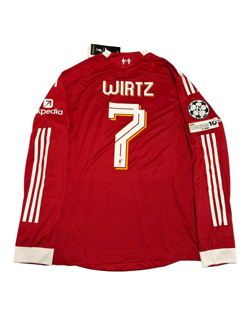 Tricou Liverpool Wirtz home player version long sleeve