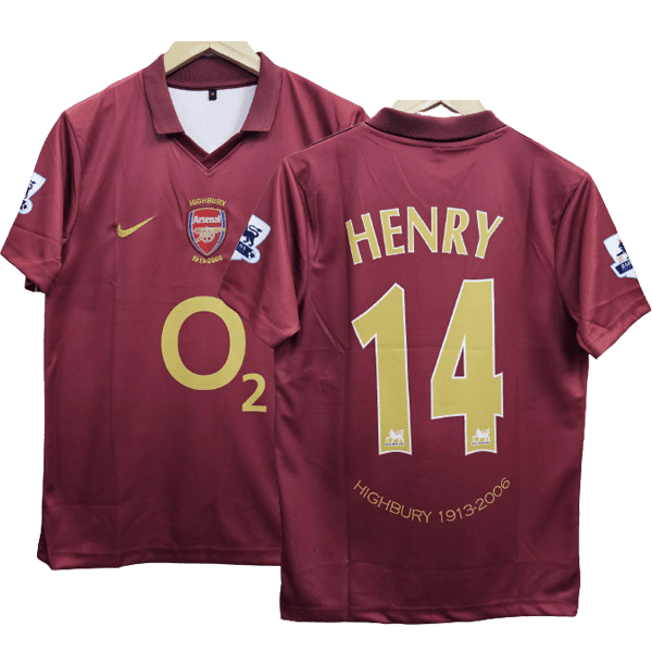 Tricou Arsenal Thierry Henry away retro