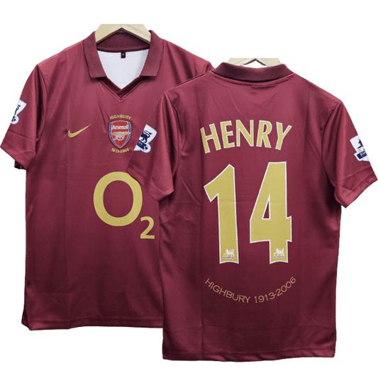 Tricou Arsenal Thierry Henry away retro
