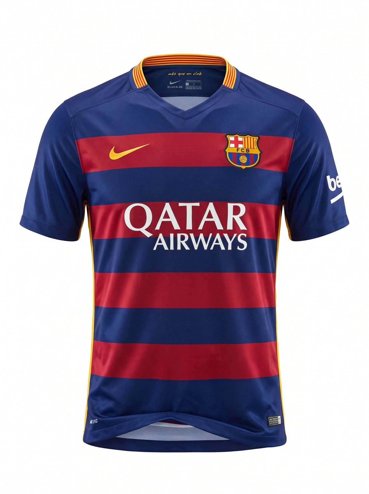 Tricou Barcelona Suarez home retro kit