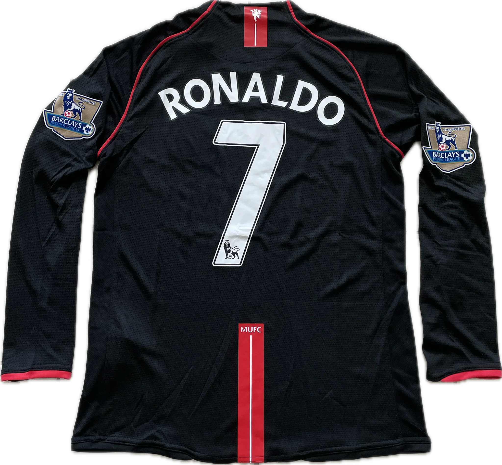 Tricou Manchester United Cristiano Ronaldo vintage away long sleeve