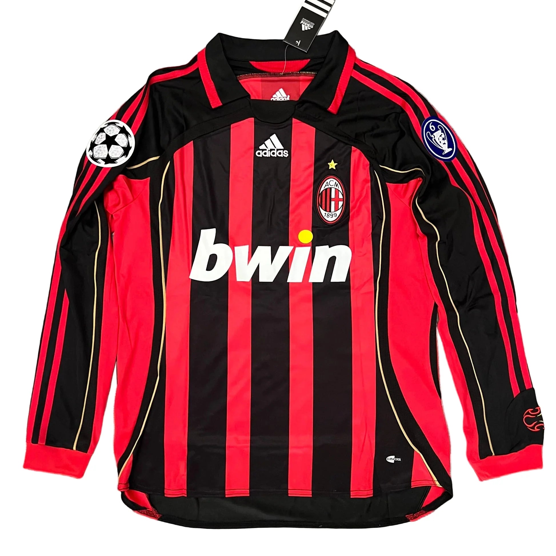 Tricou Ac Milan Kaka' retro long sleeve