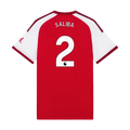 Tricou Arsenal Saliba home player version