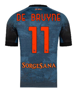 Tricou Napoli De Bruyine halloween player version
