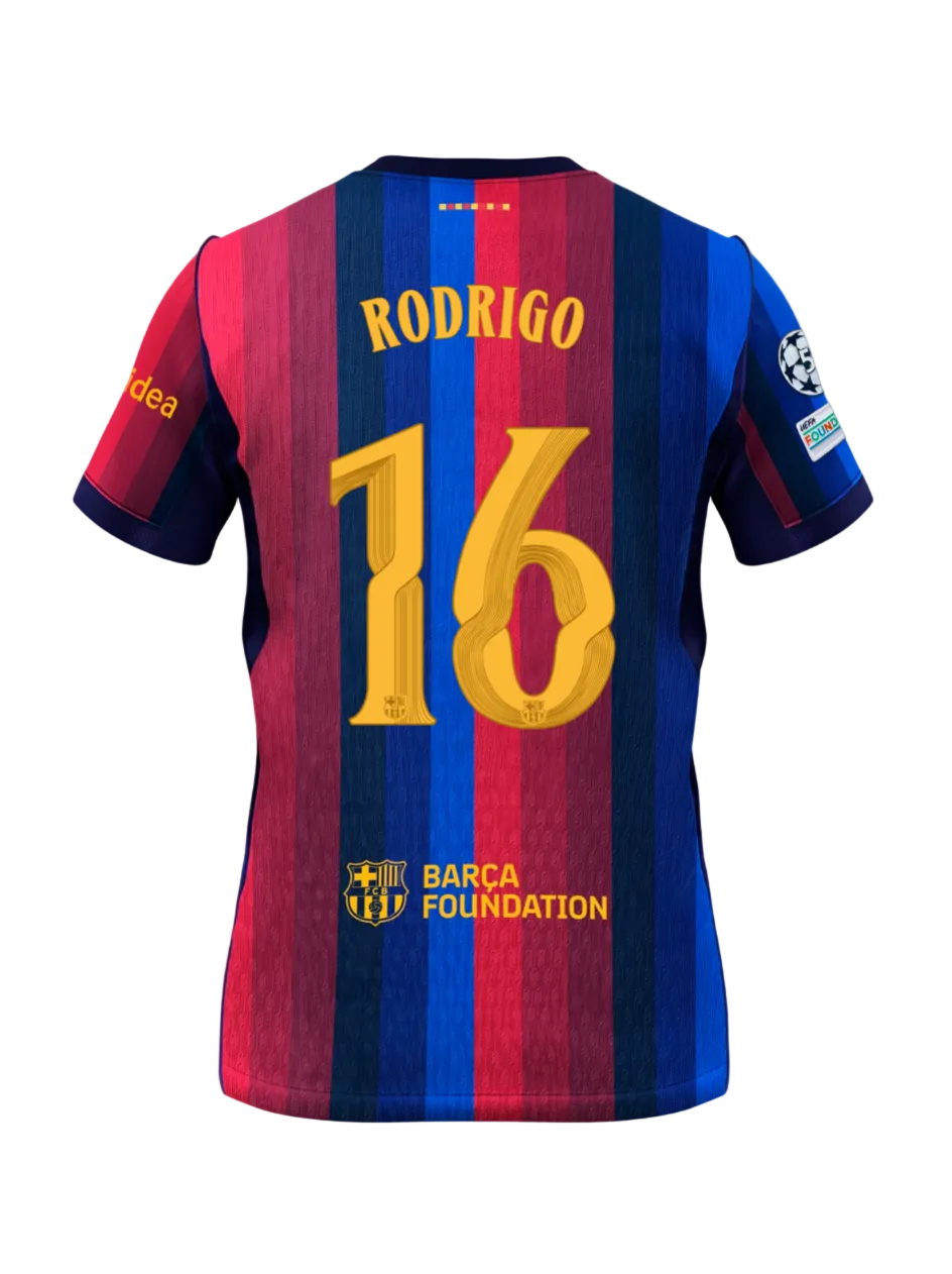 Tricou 2026/27 Barcelona Rodri