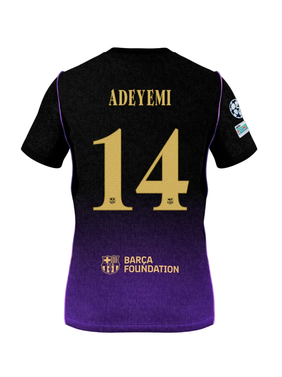 Tricou 2026/27 Barcelona Adeyemi away