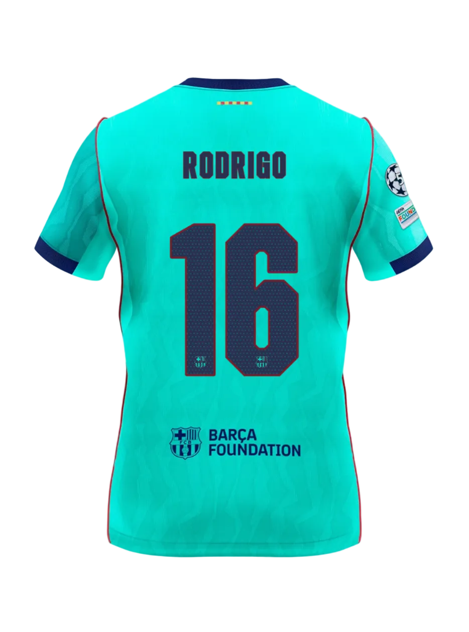 Tricou 2026/27 Barcelona Rodri away