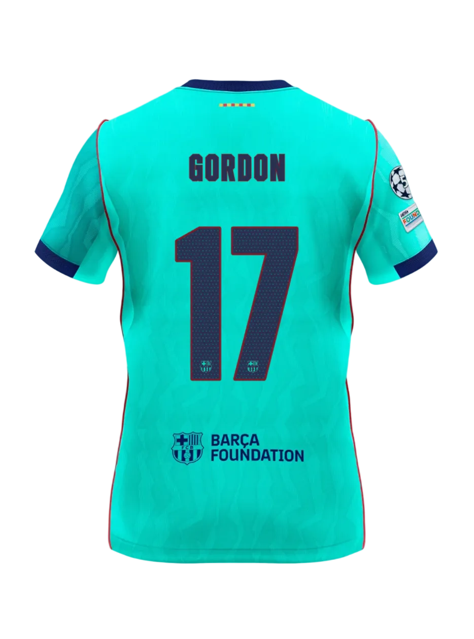 Tricou 2026/27 Barcelona Gordon away