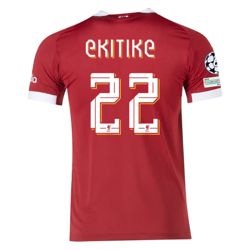 Tricou Liverpool Ekitike home player version