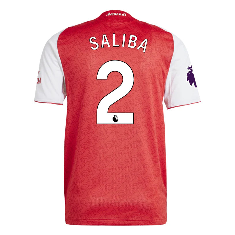 Tricou Arsenal Saliba home player version