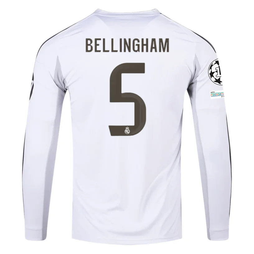 Tricou Real Madrid Bellingham long sleeve player version