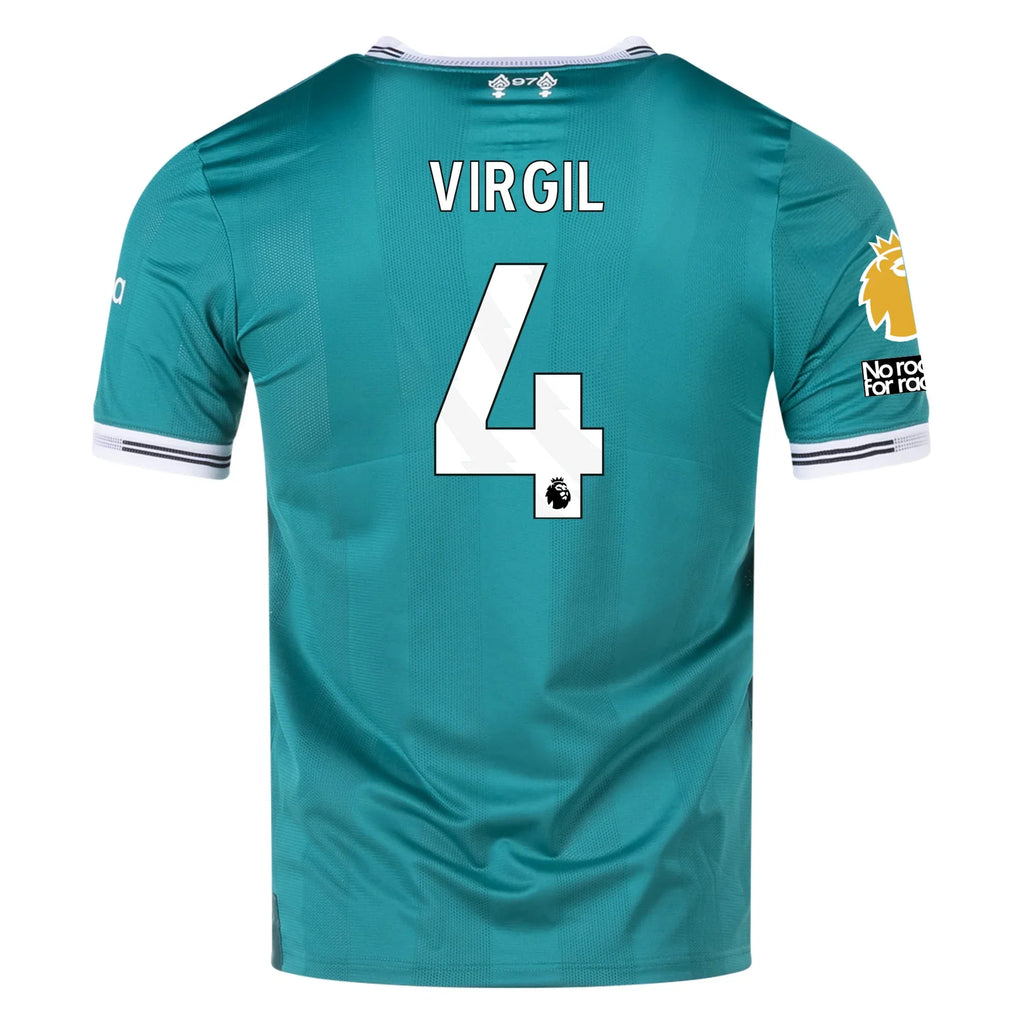 Tricou Liverpool Virgil van Dijk away player version