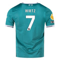 Tricou Liverpool Wirtz away player version