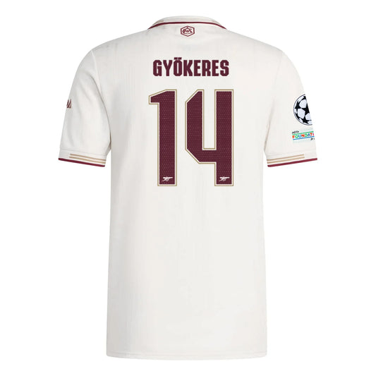 Tricou Arsenal Gyokeres away player version