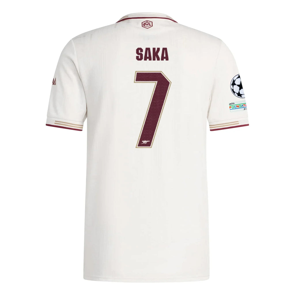 Tricou Arsenal Saka away player version