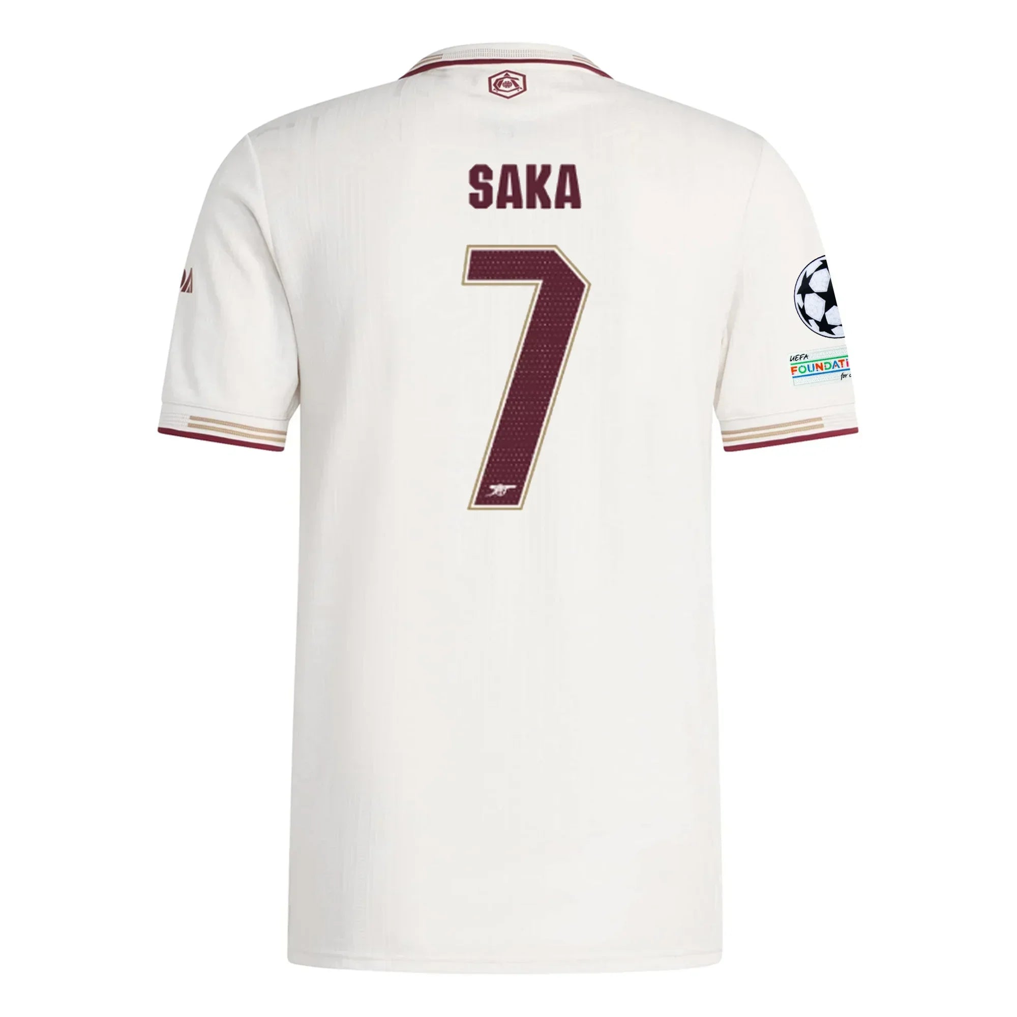 Tricou Arsenal Saka away player version