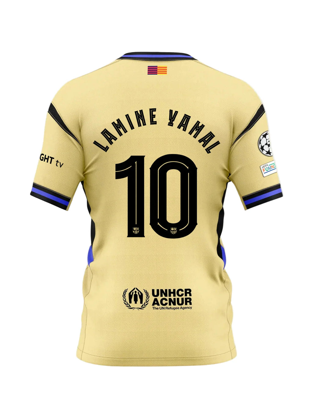 Tricou Barcelona Lamine Yamal away player version