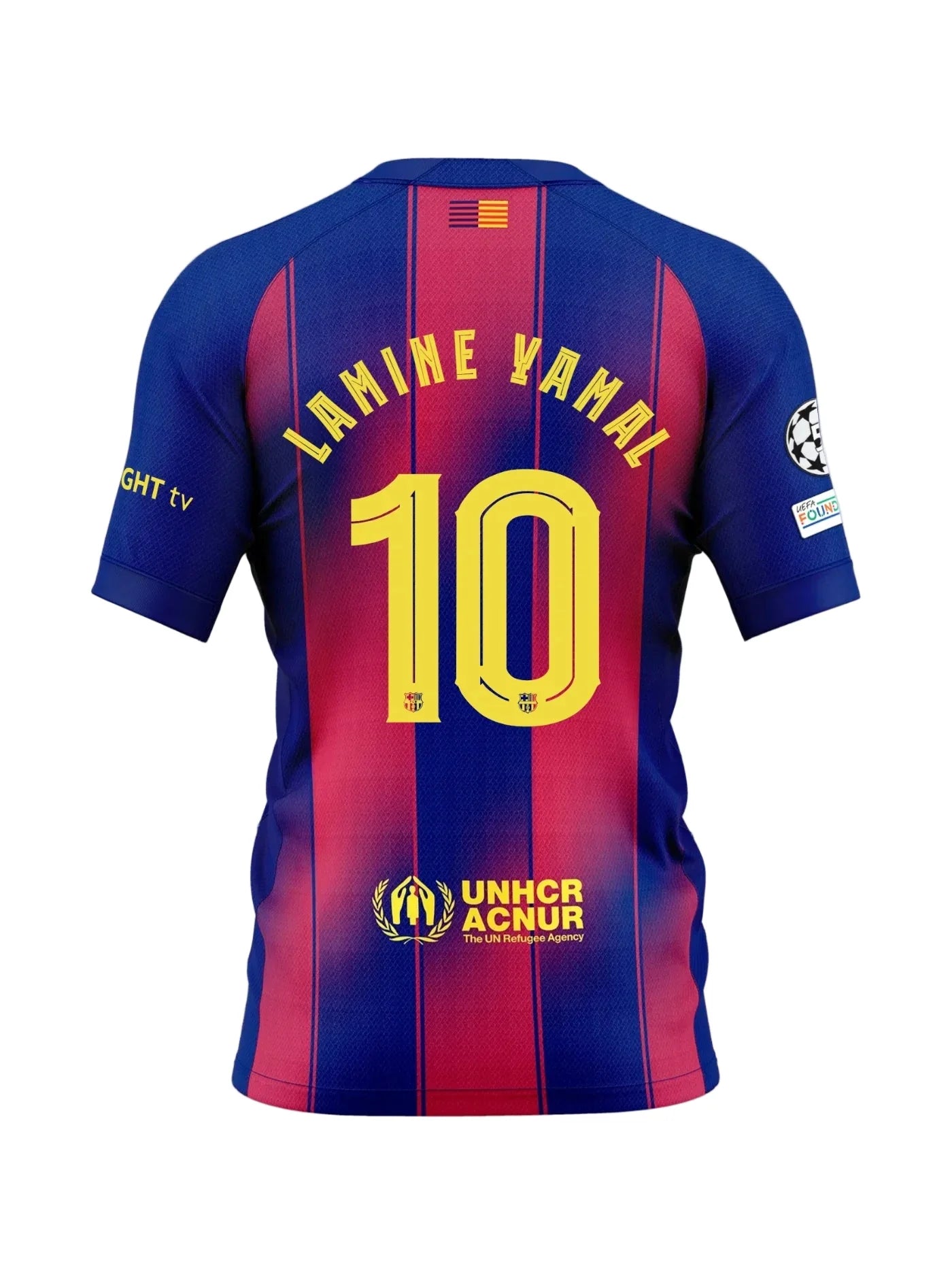 Tricou Barcelona Lamine Yamal home player version