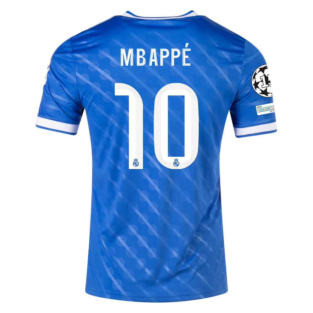 Tricou Real Madrid Mbappe away player version