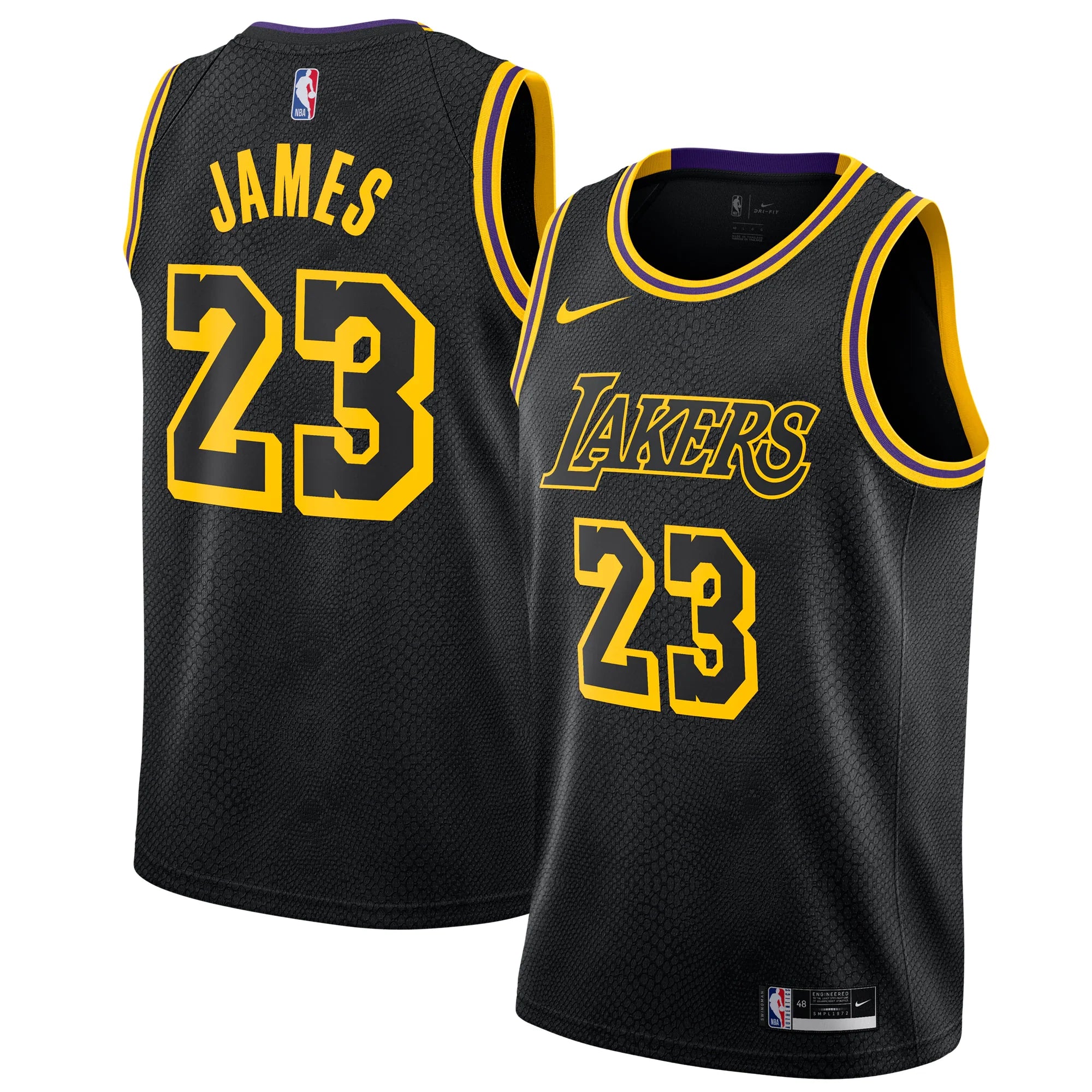 Tricou Lakers Lebron James black mamba