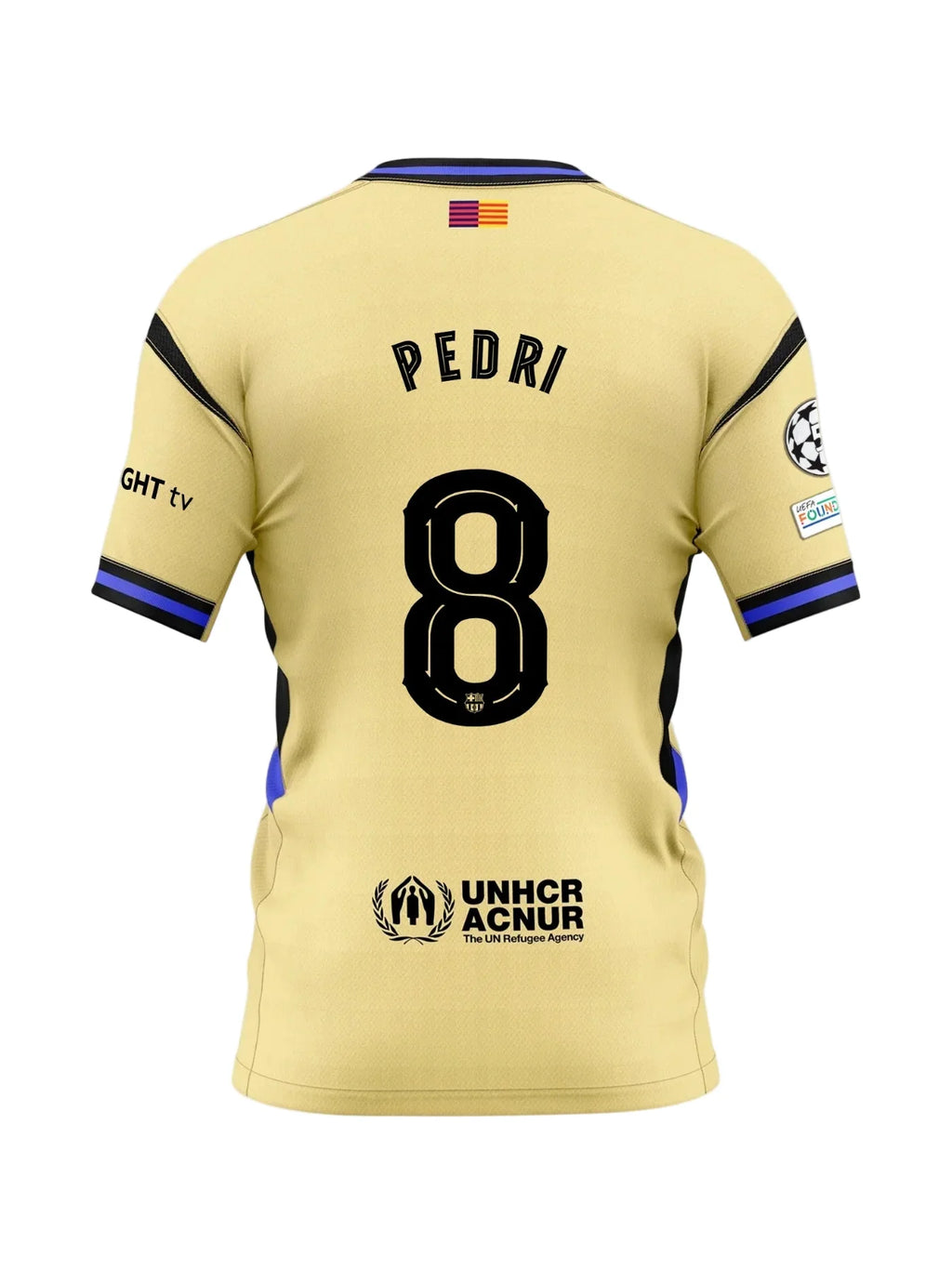 Tricou Barcelona Pedri away player version
