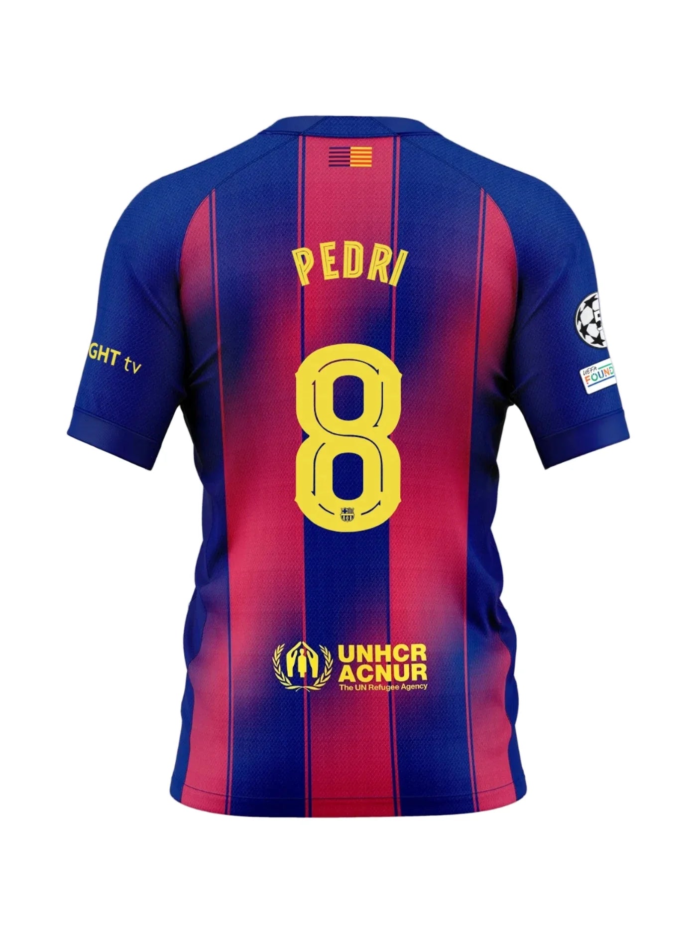 Tricou Barcelona Pedri home player version