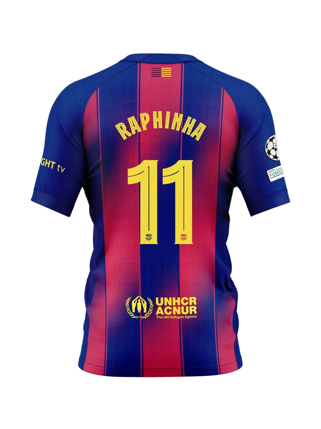 Tricou Barcelona Raphinha home player version