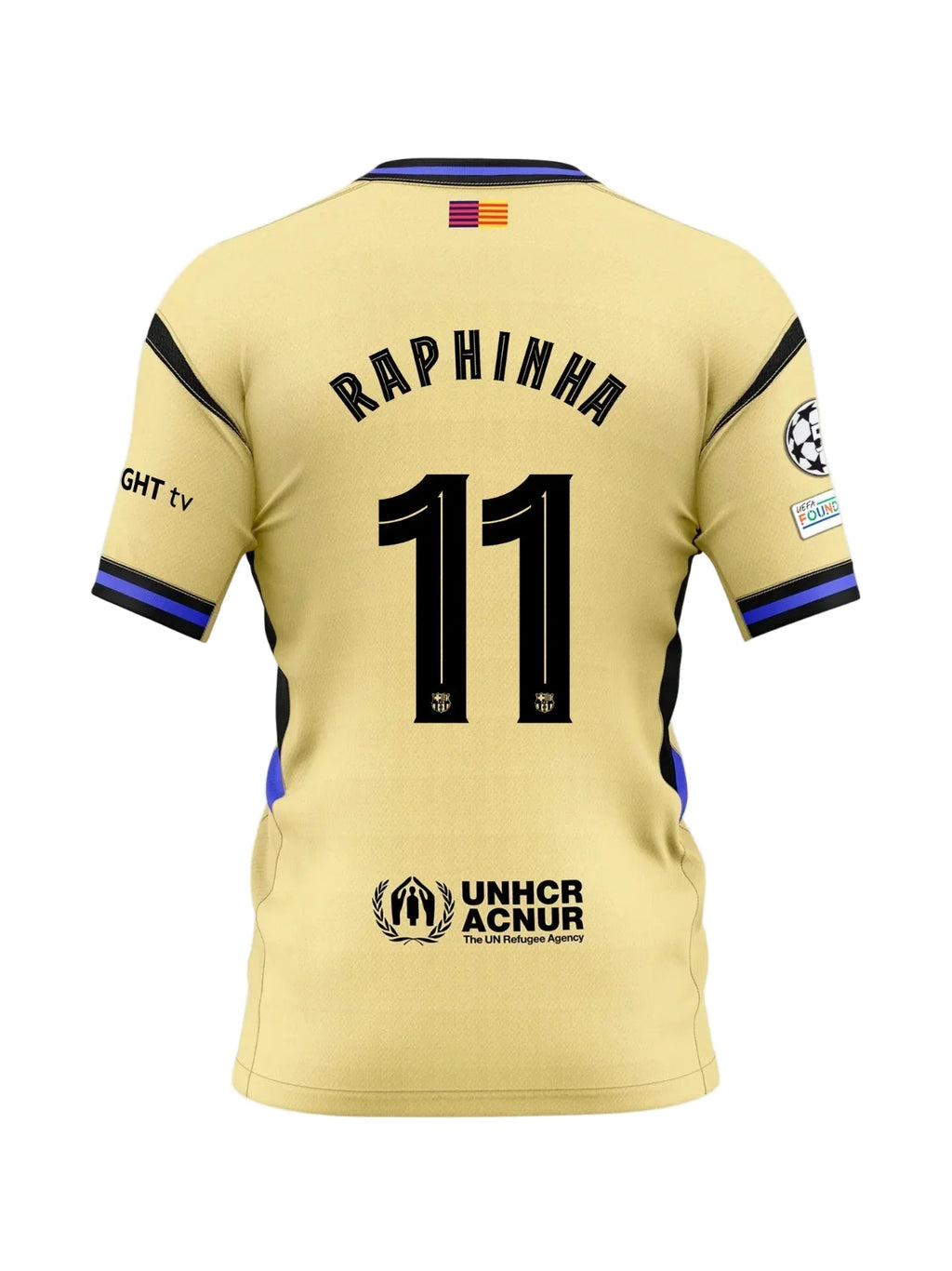 Tricou Barcelona Raphinha away player version