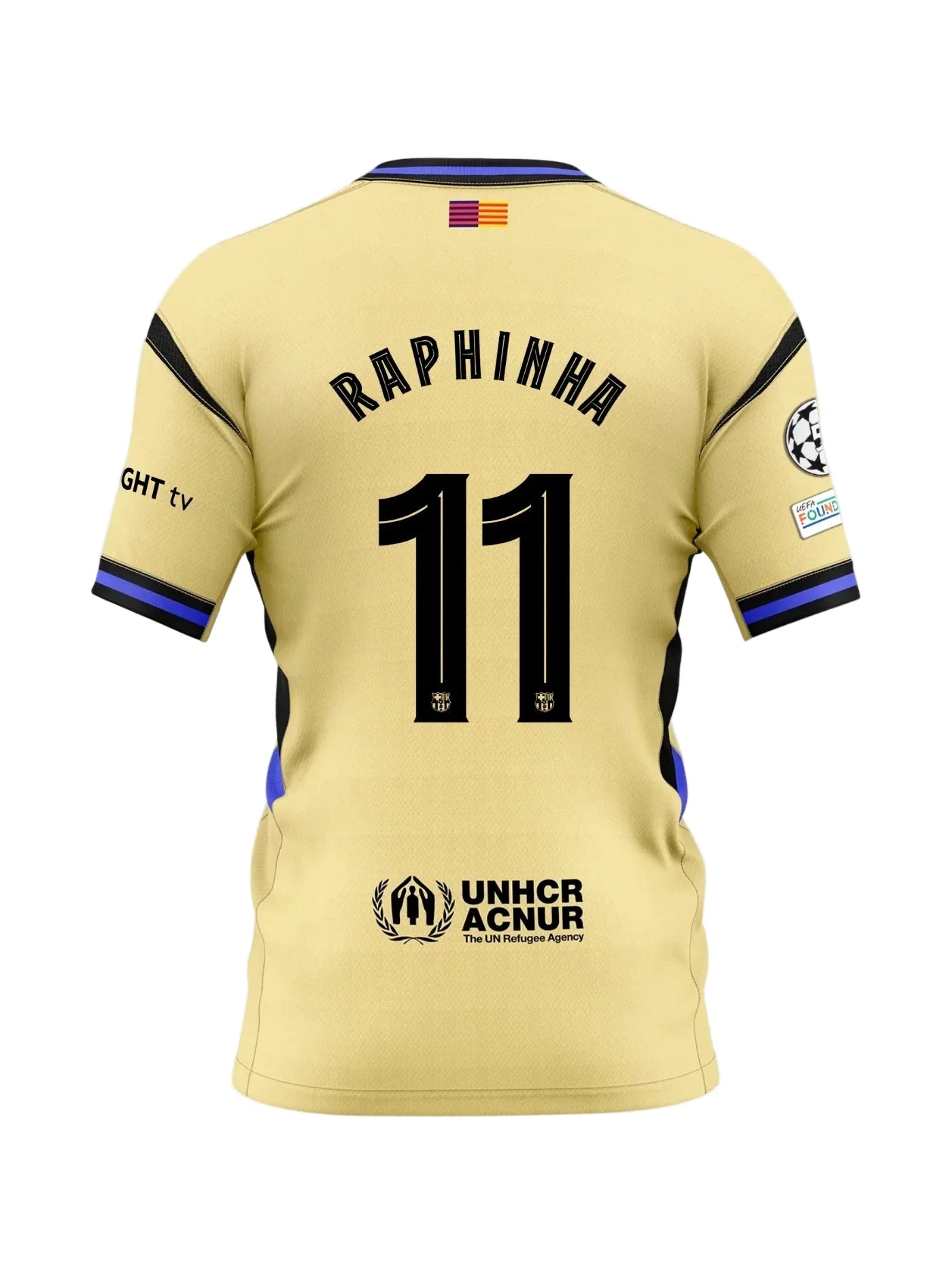 Tricou Barcelona Raphinha away player version