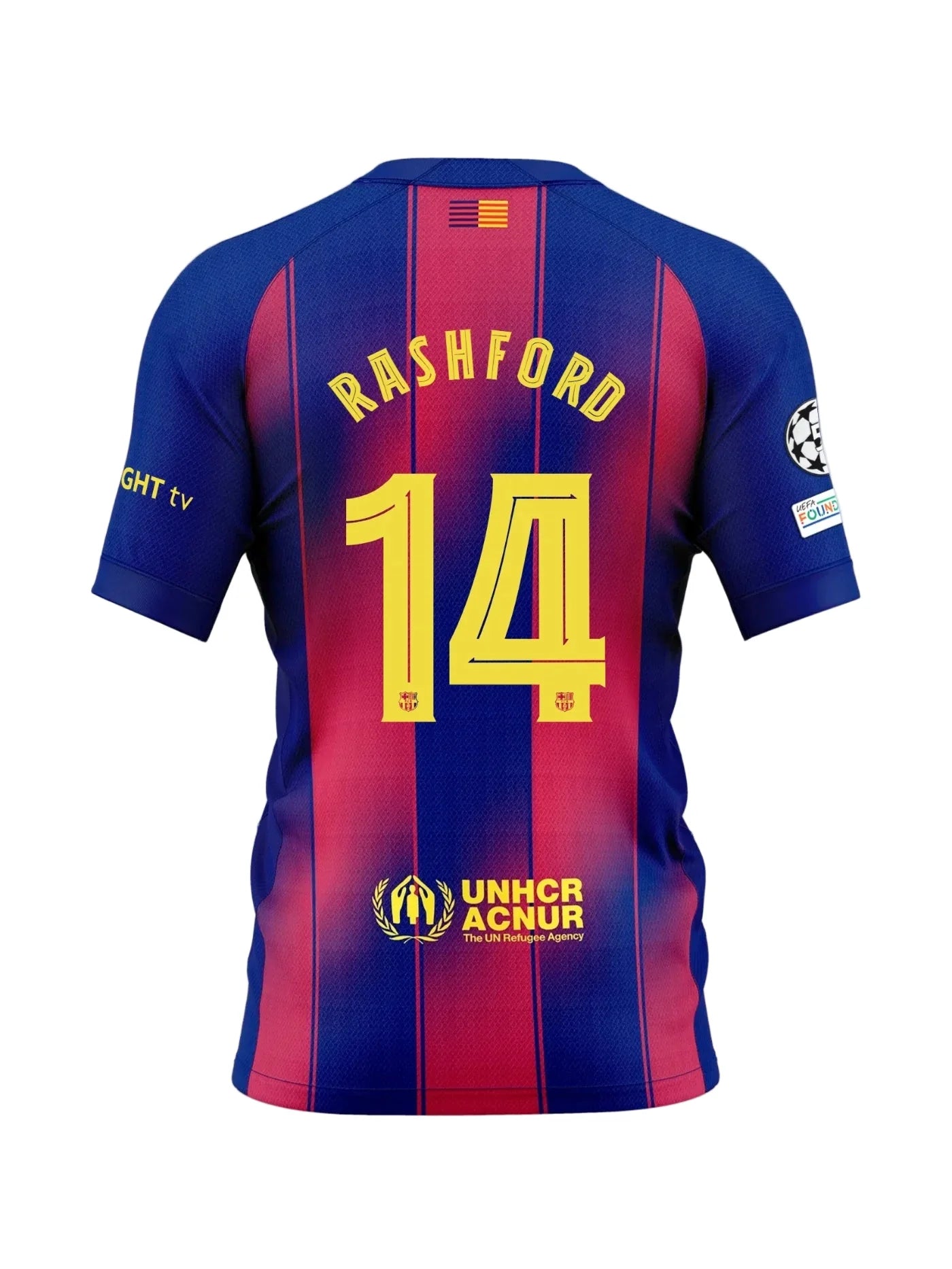 Tricou Barcelona Rashford home player version